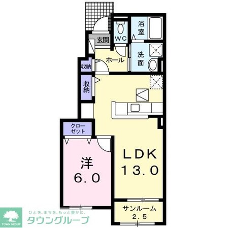 ベル・コリーヌの物件間取画像